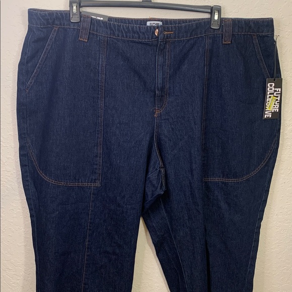 NWT Future Collective high rise denim jeans - Picture 1 of 11